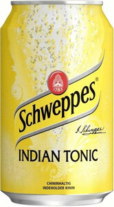 Schweppes Indian Tonic (Poland), in can, 0.33 L