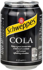 Schweppes Cola (Poland), in can, 0.33 L