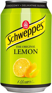 Schweppes Lemon (Poland), in can, 0.33 L