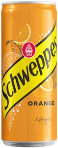 Schweppes Orange (Poland), in can, 0.33 л