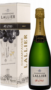 Champagne Lallier, R.016 Brut, Champagne AOC, gift box