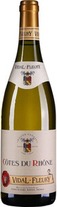 Вино Vidal-Fleury, Cotes du Rhone Blanc, 2020, 375 мл