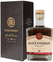 Alexandrov Special Reserve 10 Years Old, gift box, 0.5 L