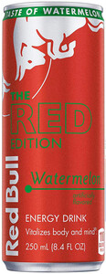 Red Bull The Red Edition, Energy Drink Watermelon, in can, 250 мл