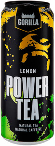 Gorilla Energy Drink Power Tea Lemon, in can, 0.45 л