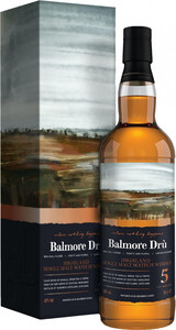 Виски Balmore Dru Highland 5 Years Old, gift box, 0.7 л