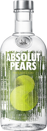 На фото изображение Absolut Pears, 0.7 L (Абсолют Груша объемом 0.7 литра)