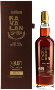 Kavalan, Solist Port Cask (56,3%), gift box, 0.7 L