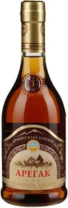 Armenian Cognac Aregak 3 Stars, 0.5 L