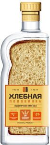 Водка Аквадив, Хлебная Половинка Пшеничная Мягкая, 0.45 л