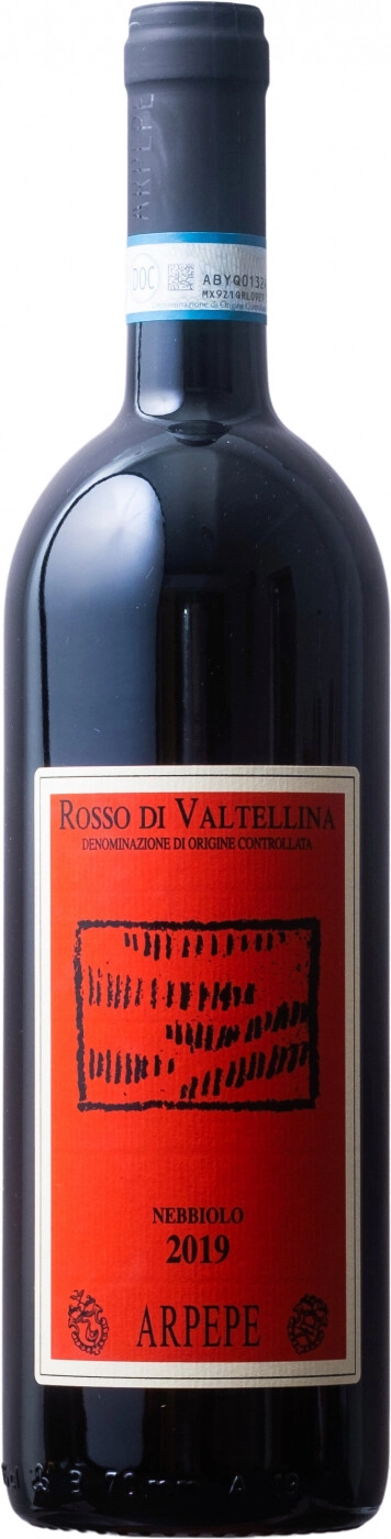 Rosso di. Вальтеллина. Вино "Montej" Rosso doc, 2019.
