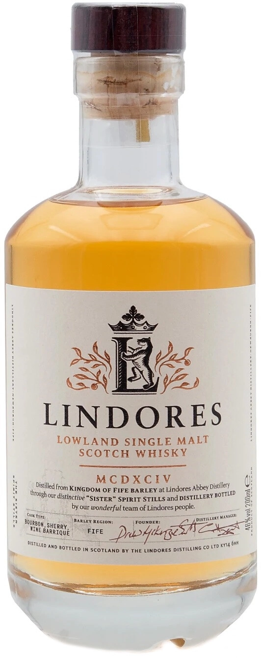 Whisky Lindores Single Malt, 200 ml Lindores Single Malt – price