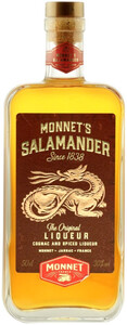 Ликер из коньяка Monnets Salamander, 0.5 л