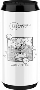 Российское пиво TerraForm Brewery, Oxygen Pils, in can, 0.5 л