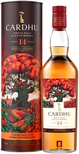 Cardhu 14 Years Old, Special Release 2021, in tube, 0.7 л