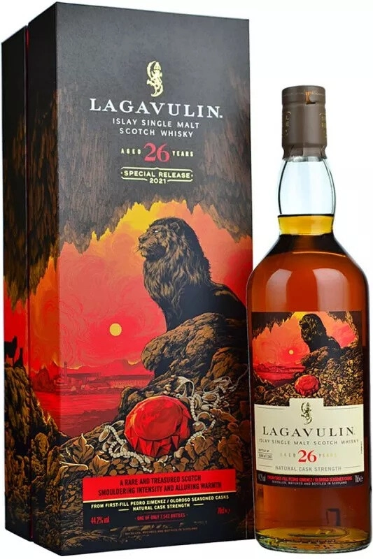 Whisky Diageo, Lagavulin 26 Years Old (Release 2021), gift box, 700 ml  Diageo, Lagavulin 26 Years Old (Release 2021), gift box – price, reviews