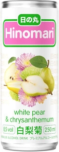 Hinomari White Pear & Chrysanthemum, in can, 250 ml