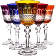 Max Crystal, Kristina White Wine Glass, Color, set of 6 pcs, 150 ml