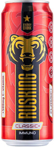 Rusking Classic+, Energy Drink, in can, 0.45 л