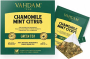 Vahdam, Chamomile Mint Citrus, set of 15 pcs, 30 g