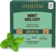 Vahdam, Mint Melody Green Tea, set of 15 pcs, 30 g