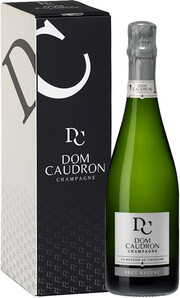 Dom Caudron, Brut Nature, Champagne AOC, black gift box