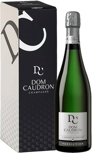 Dom Caudron, Prediction Brut, Champagne AOC, black gift box