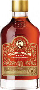 Kizlyar cognac distillery, Kizlyarskiy 4 Years Old, 100 ml