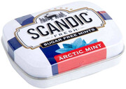 Шоколад SCANDIC Arctic Mint, metal box, 18 г