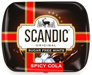 Шоколад SCANDIC Spicy Cola, metal box, 18 г