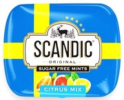 Шоколад SCANDIC Citrus Mix, metal box, 18 г