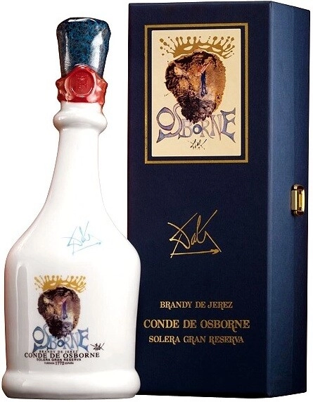Brandy Conde de Osborne Dali, Solera Gran Reserva, gift box, 700