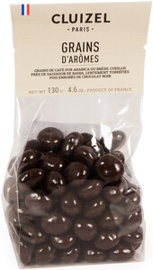 Michel Cluizel, Grains DArome Coffee Beans Coated with Chocolate Sachet, 130 g
