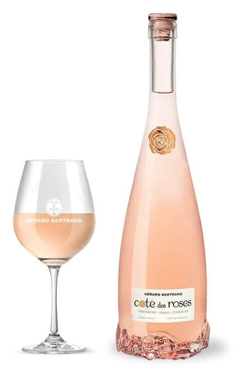 Wine Gerard Bertrand, Cote des Roses Rose, Languedoc AOP, 2021