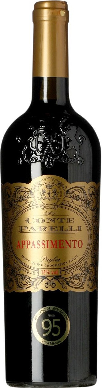 Wine Angelo Rocca e Figli, Conte Parelli Appassimento, IGT, 750 ml Angelo Rocca e Figli, Conte Parelli Appassimento, Puglia IGT – price, reviews