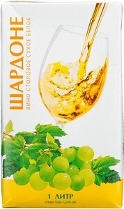 Vinzavod Yurovskiy, Chardonnay, Tetra Pak, 1 L