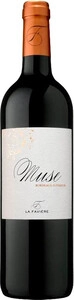 Вино La Faviere, Muse Bordeaux Superieur AOC, 2020