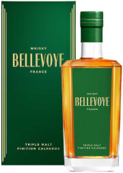 Виски Bellevoye Finition Calvados, gift box, 0.7 л