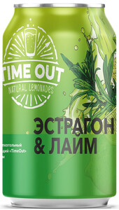 Time Out Tarragon & Lime, in can, 0.33 L