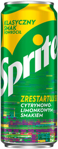 Sprite (Poland), in can, 0.33 L