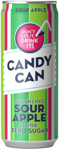 Candy Can Sour Apple, in can, 0.33 L