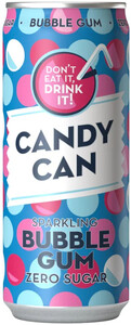 Candy Can Bubble Gum, in can, 0.33 L