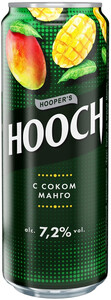 Hoopers Hooch Super Mango, in can, 0.45 L