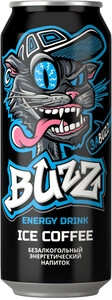 Buzz Ice Coffee, Energy Drink, in can, 0.45 л