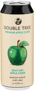 Cider House, Double Tree Apple Semi Dry, in can, 0.5 л