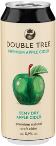 Cider House, Double Tree Apple Semi Dry, in can, 0.5 L