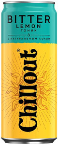 ChillOut Bitter Lemon, in can, 0.33 L