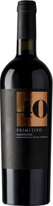 Красное вино 40 Primitivo di Manduria DOC, 2021