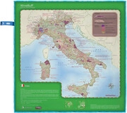 Soiree Home, Italy Wine Map