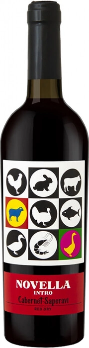 Суреттегі сурет SHP Vinogradnoe, Novella Intro Cabernet-Saperavi, 0.75 L